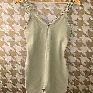 Alo Yoga AloSoft Suns Out Onesie Sage Green